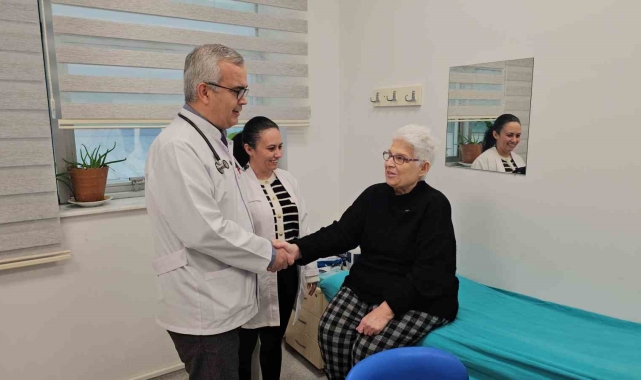 Aydın'da bir hastanın kalbine ulaşan cisim ameliyatsız şekilde çıkarıldı