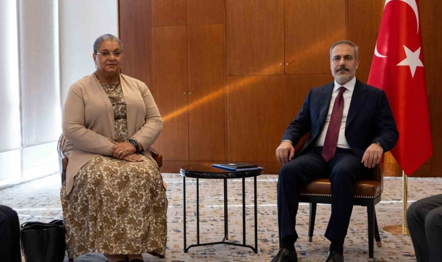 Bakan Fidan, BM Libya Özel Temsilcisini kabul etti