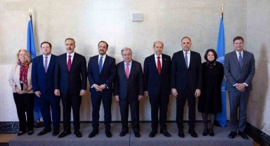 Bakan Fidan, Cenevre'de Kıbrıs konulu zirveye katıldı