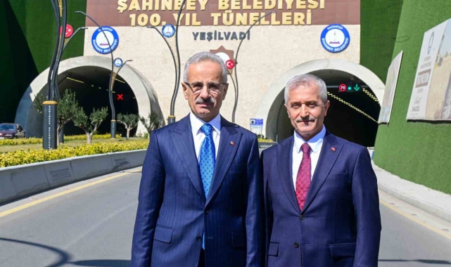 Bakan Uraloğlu'ndan Şahinbey Belediyesi 100. yıl tünelleri'ne tam not
