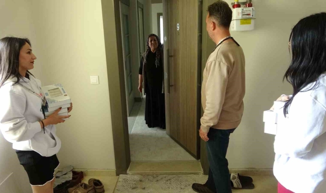 Bakanlıktan Adıyamanlı depremzede vatandaşlar ve çocuklara bayram hediyesi