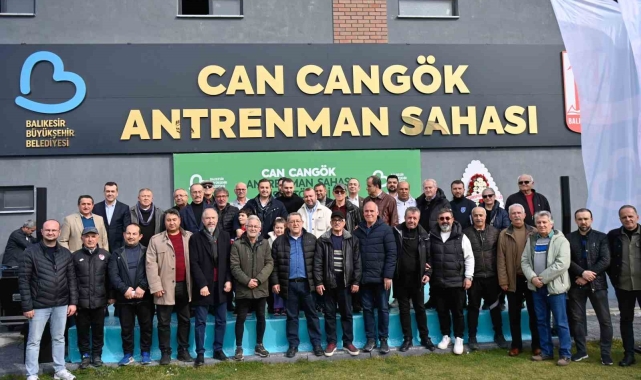 Balıkesirspor'un efsane ismi Can Cangök'ün adı antrenman sahasında yaşayacak
