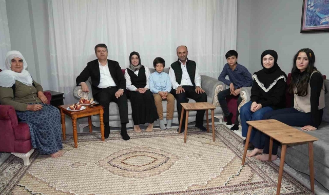 Başkan Abdurrahman Tutdere, Arslan Ailesinin iftar sofrasına misafir oldu