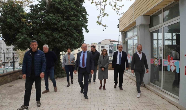 Başkan Akın projeleri yerinde inceledi
