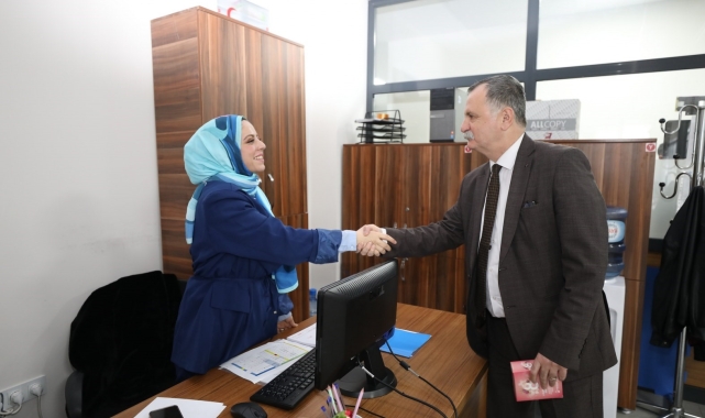 Başkan Balaban kadın çalışanların gününü kutladı