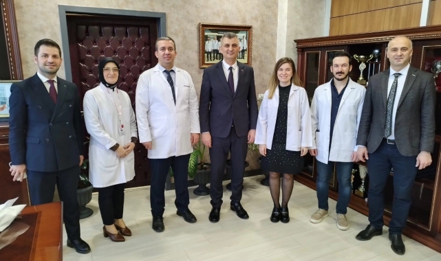 Başkan Sezer, sağlık çalışanlarının Tıp Bayramı'nı kutladı