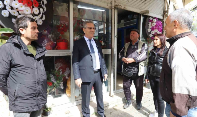 Başkan Tetik sanayi esnafının sorunlarını dinledi