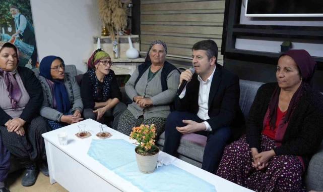 Başkan Tutdere, K11 Konteyner Kent'te kadınların misafiri oldu