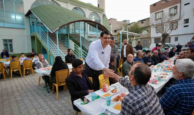 Başkan Yılmaz, iftarını Çıksorut sakinleriyle birlikte açtı