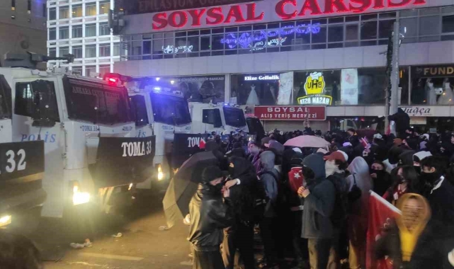 Başkentte protestolar devam etti