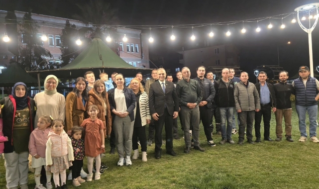 Bayırköy Belediyesi personelleri iftarda bir araya geldi