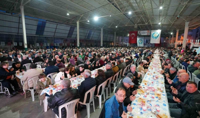 Bereket Sofrası Saruhanlı'da kuruldu