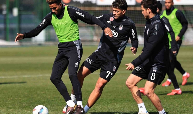 Beşiktaş, Gaziantep FK maçı hazırlıklarını sürdürdü