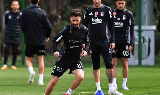 Beşiktaş'ta, Galatasaray derbisinin hazırlıkları devam etti