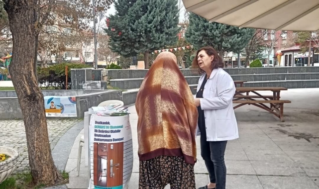 Beypazarı Sağlık Müdürlüğünden Yaşlılar Haftası bilgilendirmesi