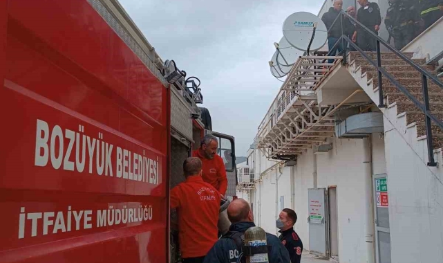 Bilecik'te AVM'de yangın paniği