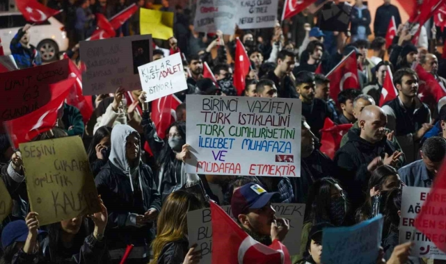 Bilecik'te İmamoğlu'na destek yürüyüşü sonrası 1 kişi gözaltına alındı