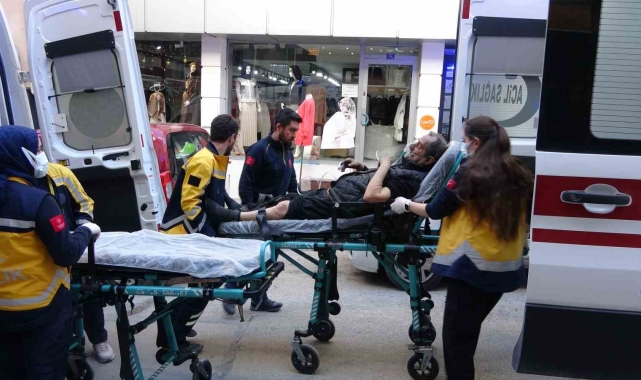 Bilecik'te vücudunda yanıklar oluşan 75 yaşındaki adam hastaneye kaldırıldı