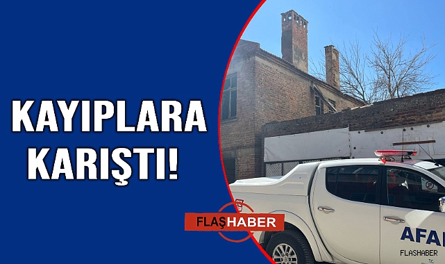 Bir anda yok oldu