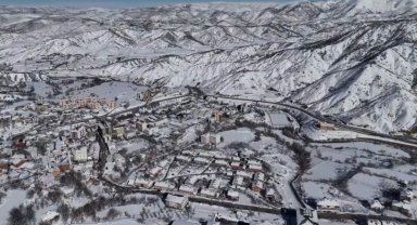 Bitlis'in doğal güzellikleri havadan görüntülendi