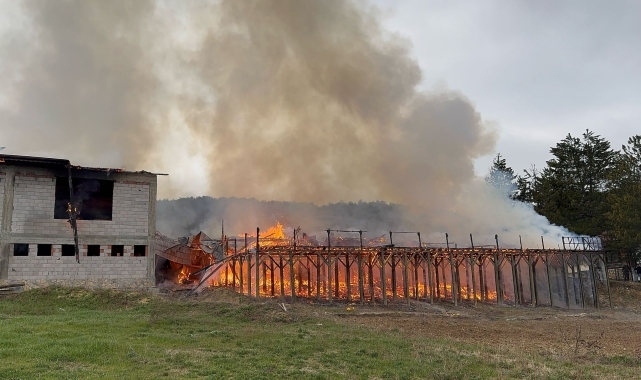 Bolu'da restoranda çıkan yangın söndürüldü