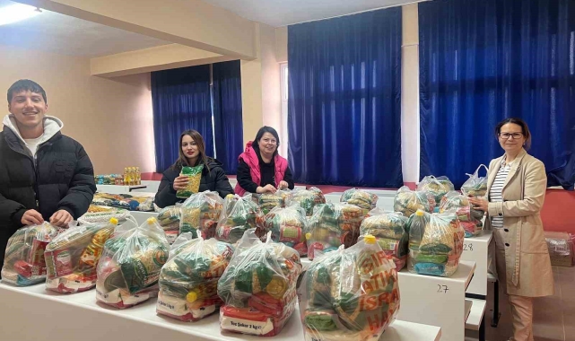 Bozdoğan MYO Sosyal Marketi'nden öğrencilere Ramazan desteği