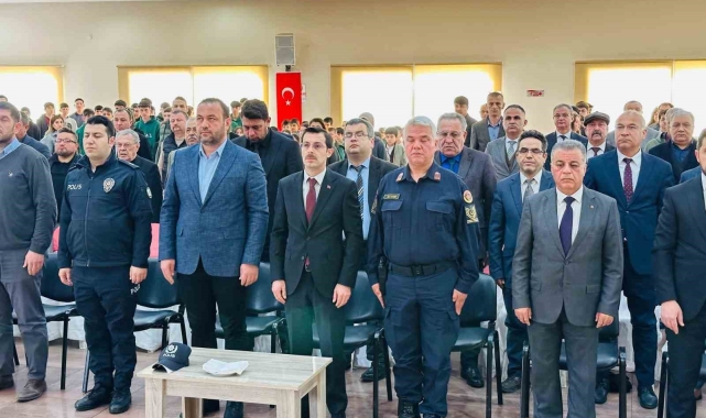 Bozdoğan'da 12 Mart İstiklal Marşı'nın Kabulü törenle kutlandı