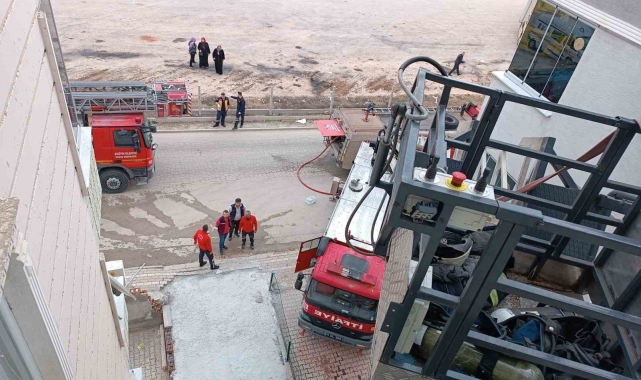 Bozüyük'te maddi hasarlı ev yangını