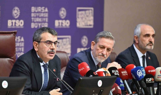 BTSO ve Milli Eğitim Bakanlığı Mesleki Eğitimde İş Birliği Protokolü imzaladı