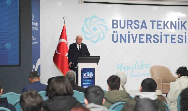 BTÜ konuşmalarının konuğu İbrahim Gülmez: "Sanayi fırsatlarını değerlendirerek başarıya ulaşın"