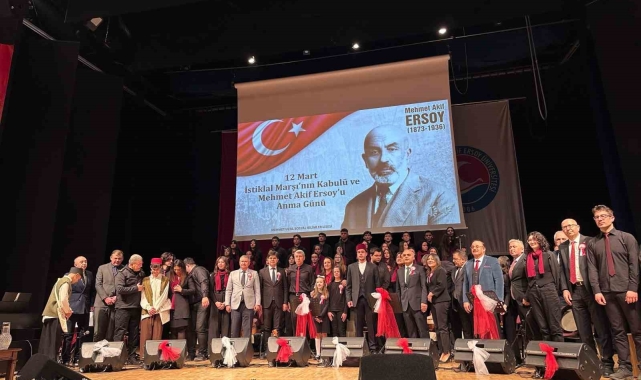 Burdur'da '12 Mart İstiklal Marşı'nın Kabulü ve Mehmet Akif Ersoy'u Anma Günü' etkinliği