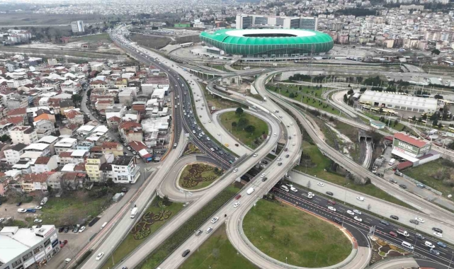 Bursa'da ulaşıma nefes aldıracak çalışma tamamlandı