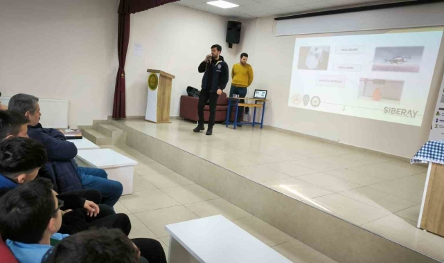 Çaycuma'da lise öğrencilerine 'Siber Güvenlik' farkındalık semineri