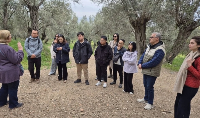 Çinli turizm temsilcileri Antandros Antik Kenti'ne ziyaret