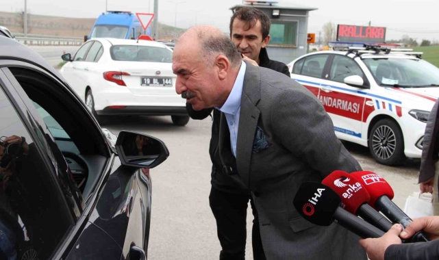 Çorum'da bayram trafiği yoğunluğu sürüyor