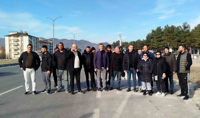 D100'deki yol genişletme çalışmasına vatandaşlardan tepki: "4 aydır iş yapamıyoruz"