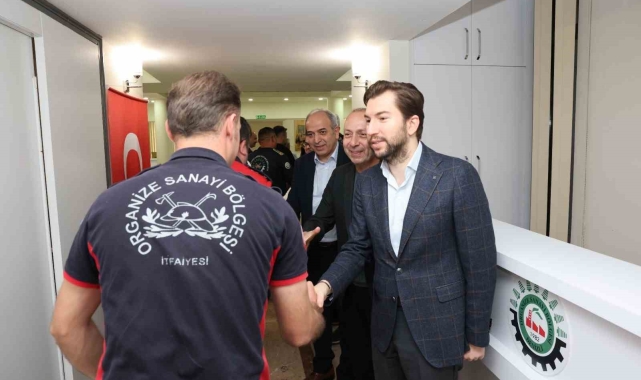 Denizli OSB'de geleneksel bayramlaşma programı yapıldı