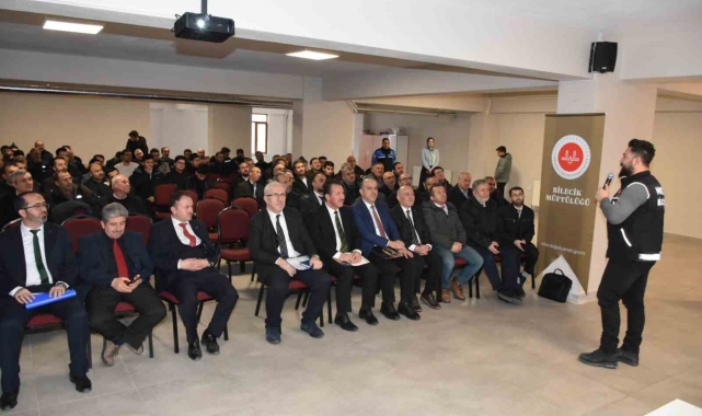 Din görevlilerine 'Bağımlılıkla Mücadele' konulu sunum yapıldı