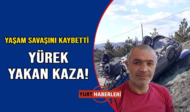 Direksiyon hakimiyetini kaybeden otomobil takla attı: 1 ölü