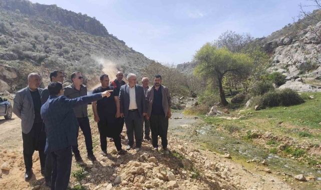 Doğan, sahadaki çalışmaları inceledi
