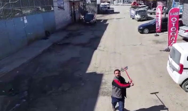 'Dron gören masum işçi' neye uğradığını şaşırdı