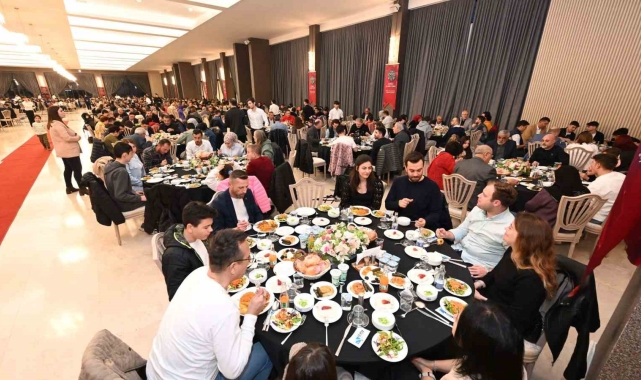 DTO üyeleri iftarda buluştu