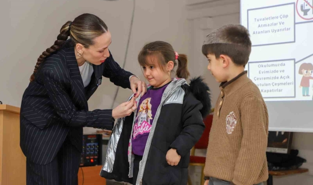Dünya Su Günü'nde minikler 'Su Müfettişi' oldu