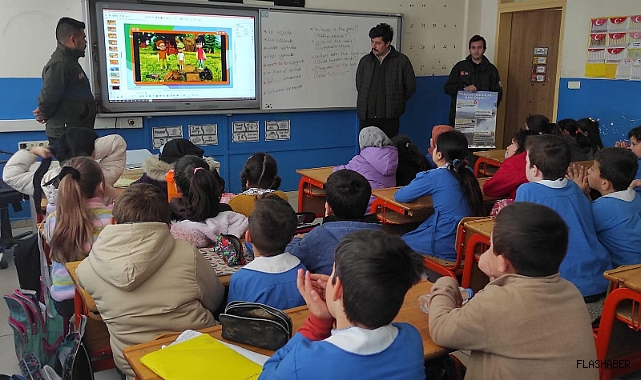 Durağan’da öğrencilere yangın eğitimi