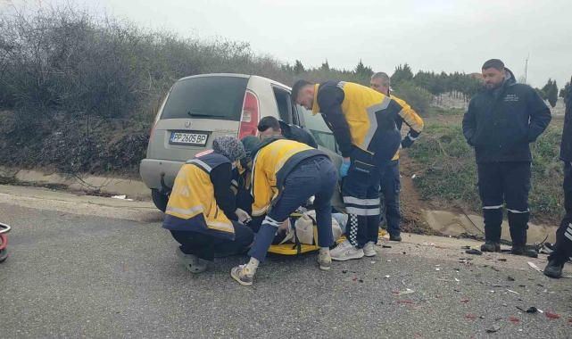 Edirne'de trafik kazası: 5 yaralı