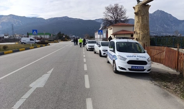 Eğirdir'de suç oranları düşüşe geçti