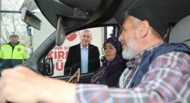 Elazığ Valisi Hatipoğlu bayram öncesi uygulama noktalarını ziyaret etti