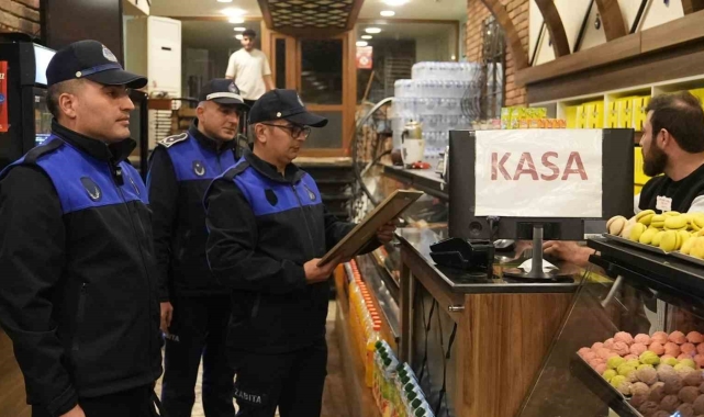 Elazığ'da bayram öncesi zabıta ekiplerinden sıkı denetim