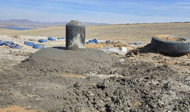 Elazığ'ın köylerinde sondaj çalışmaları sürüyor