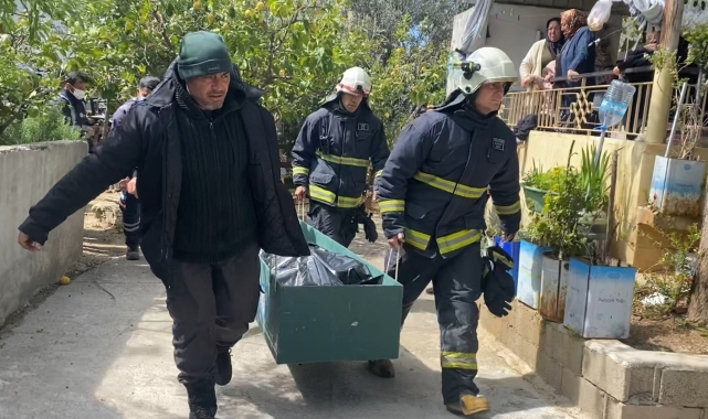 En acı teselli: "Anne bak yüzü yanmamış"